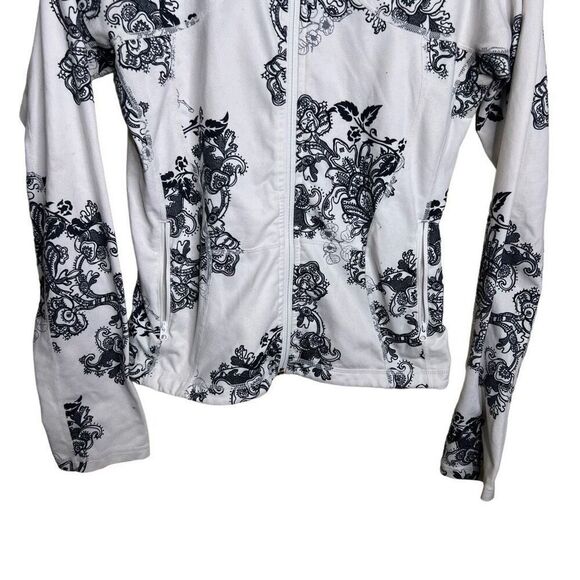 Lululemon Floral Print Black White Define Jacket 6 - Picture 3 of 7